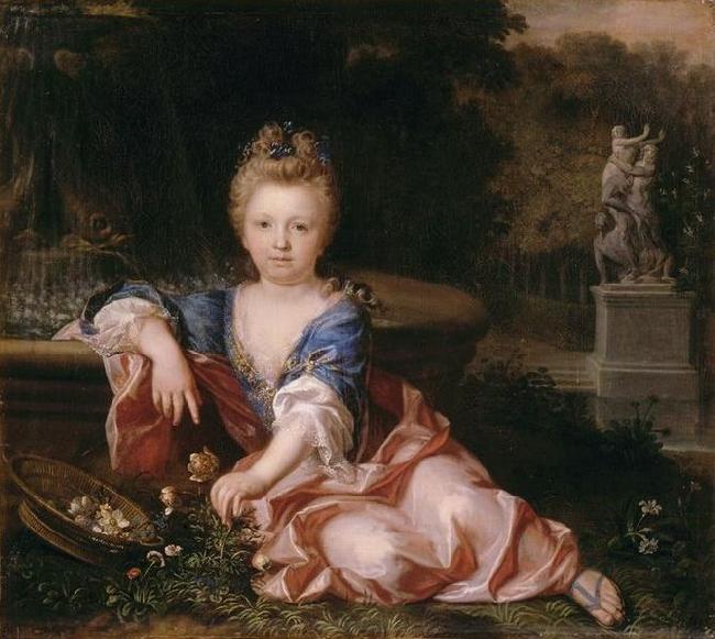Alexis Simon Belle Portrait of Mariana Victoria of Spain France oil painting art